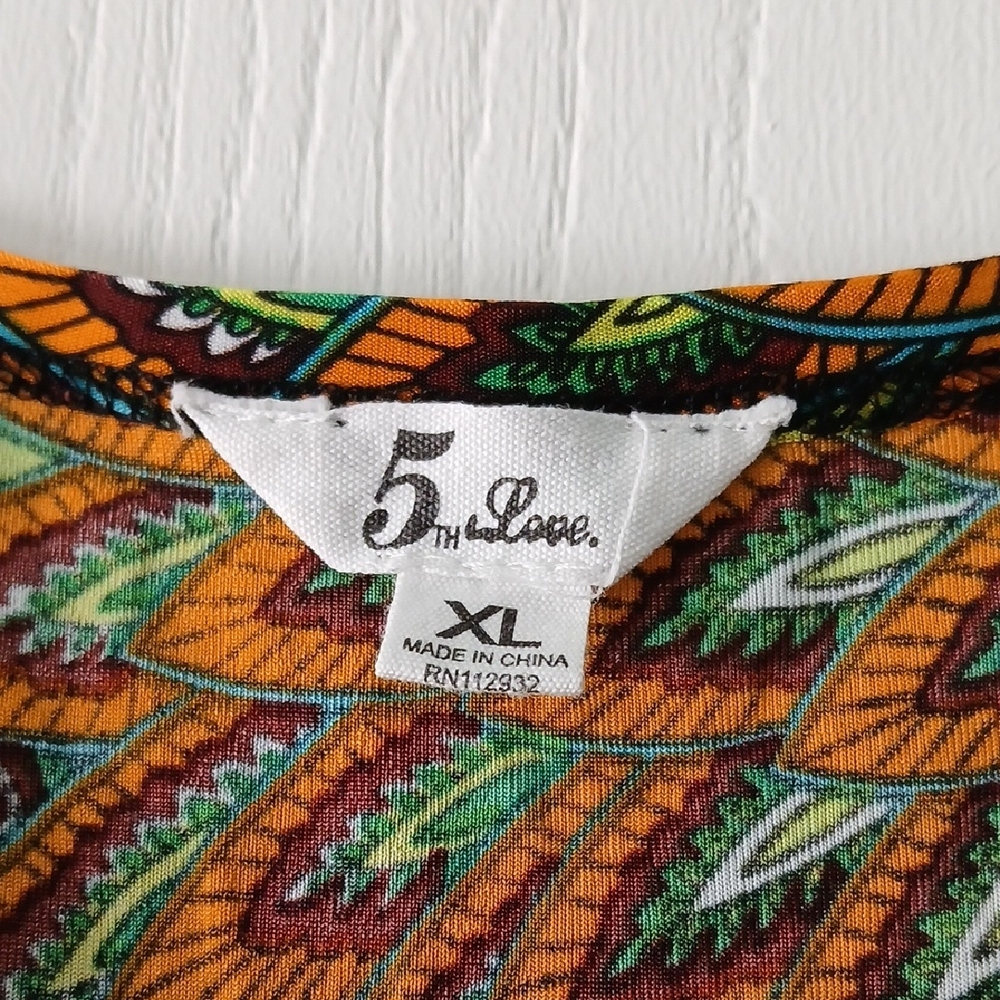 5th & Love Multicolor Patterned Tunic/Dress - Picture 2 of 6